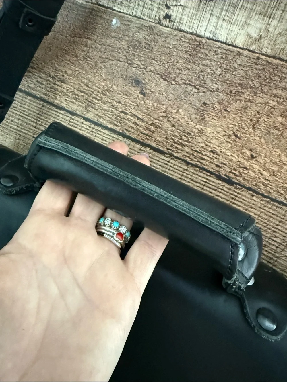 NWOT Saddleback FRONT POCKET LEATHER BRIEFCASE $679